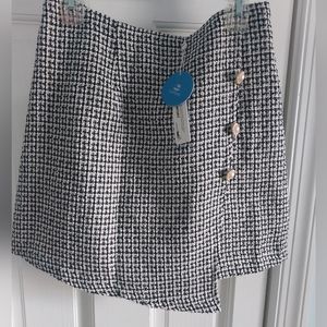 NWT Cupshe Houndstooth Skirt Small